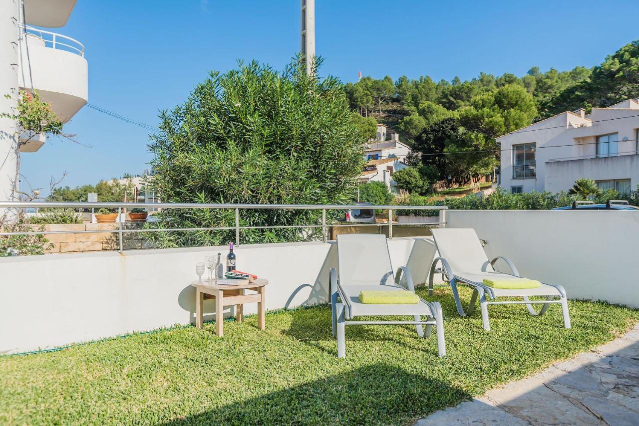 Ferienwohnung Bon dia Cala de Sant Vicenc Exterior foto